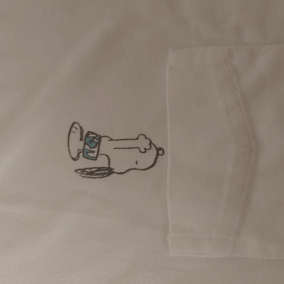 Levi × Peanuts collaboration Tee w/ Levi × Peanuts Bandana...Fire! Size M - NEW! - Picture 2 of 14